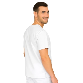 Bluza chirurgiczna męska biała roz. S